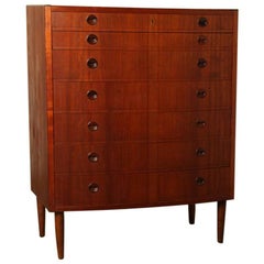 Danish Midcentury Teak Chest of Drawers