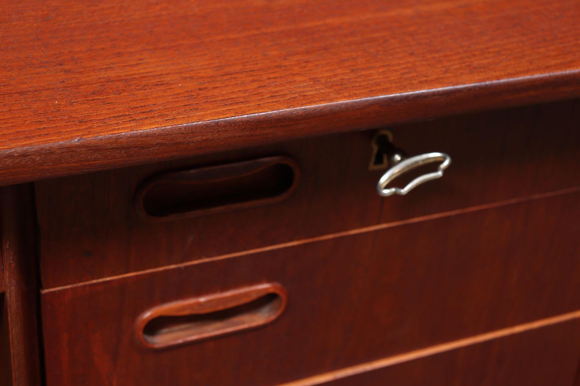 Danish Mid Century Teak Desk by Svend Madsen c1960 2