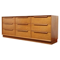 Danish Mid Century Teak Dresser, Vintage Chest of Drawers, 1960s Dresser Bedroom
