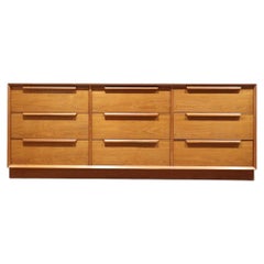 Danish Mid Century Teak Dresser, Vintage Chest of Drawers, 1960s Dresser Bedroom