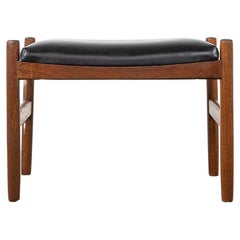 Danish Mid-Century Teak Footstool by Spottrup