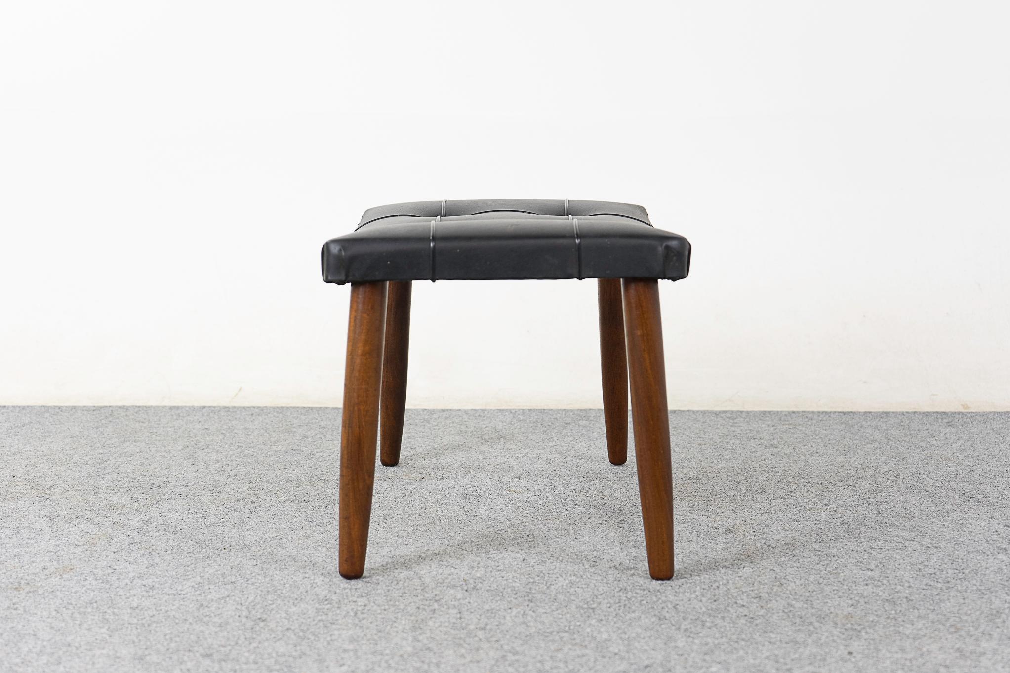 Danish Mid-Century Teak Footstool  For Sale 3