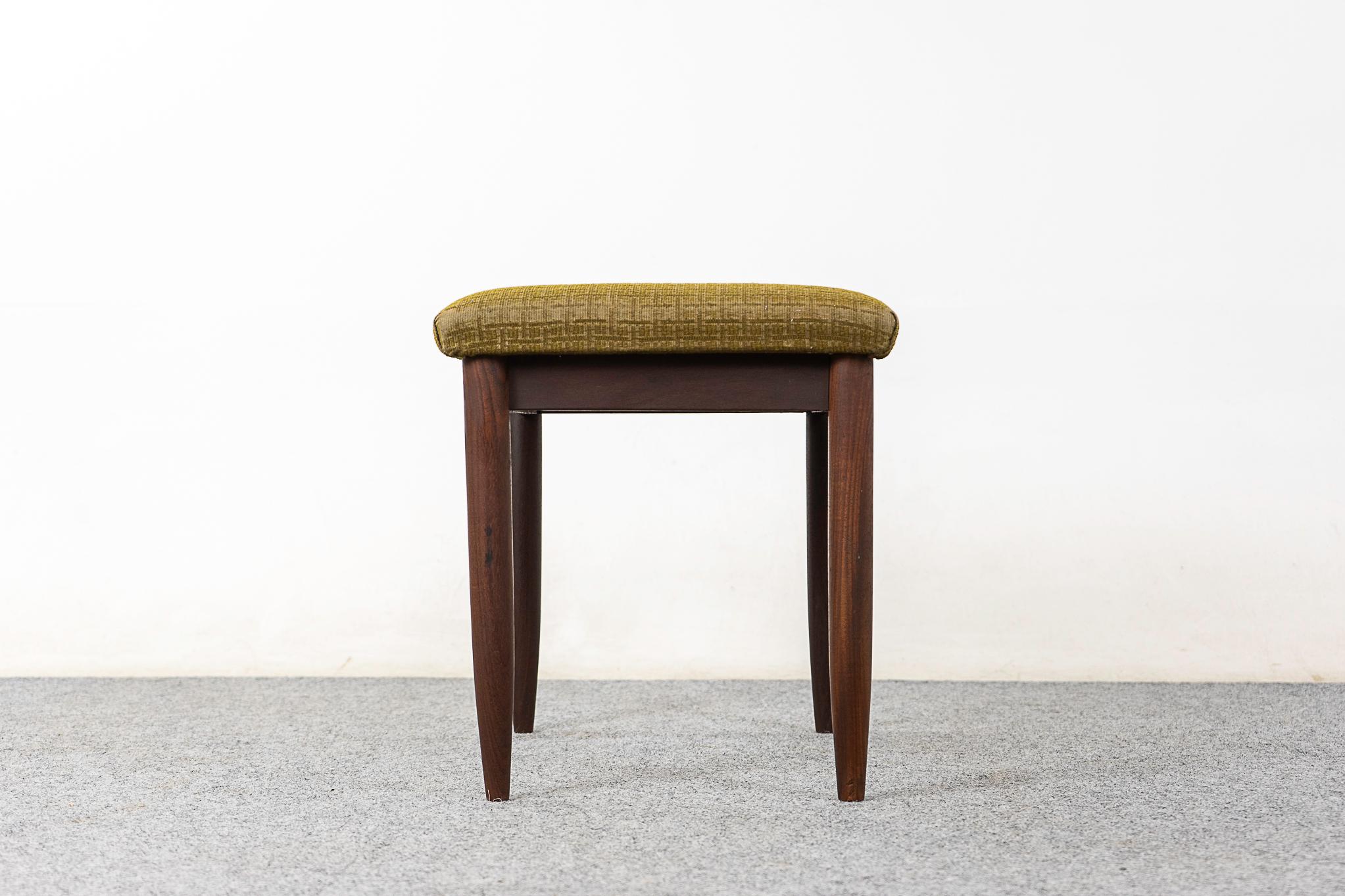 Danish Mid-Century Teak Footstool  For Sale 3