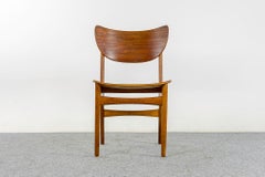 Chaise danoise du milieu du siècle en teck et Oak