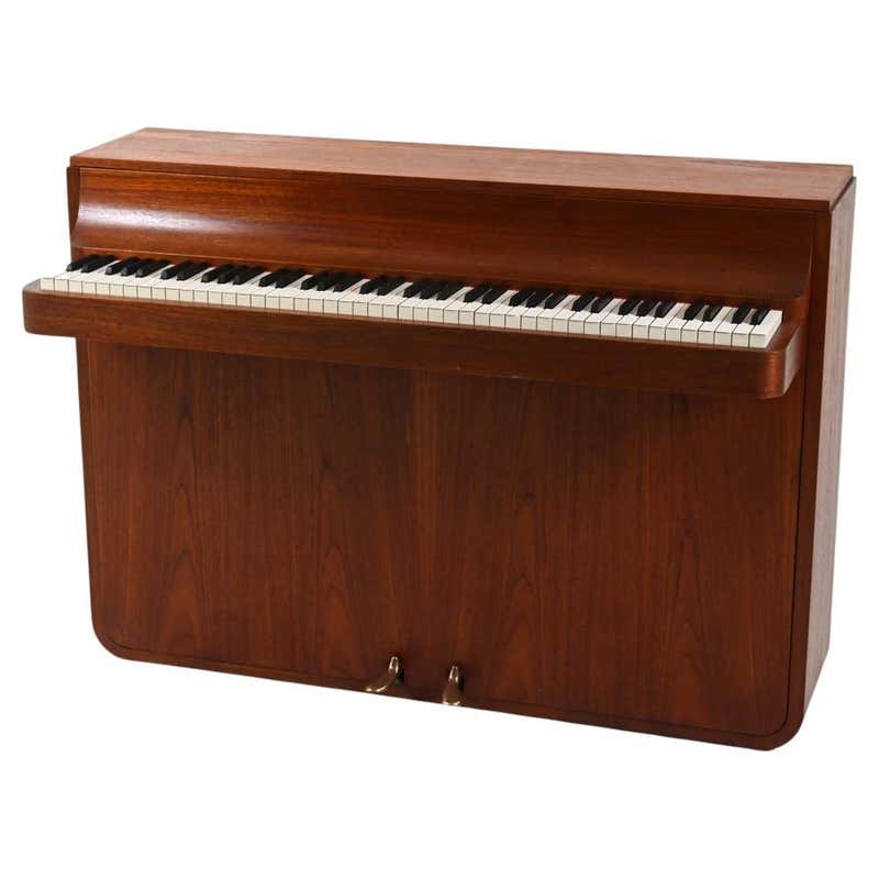 Danish Teak Piano by Andreas Christensen at 1stDibs | andreas ...