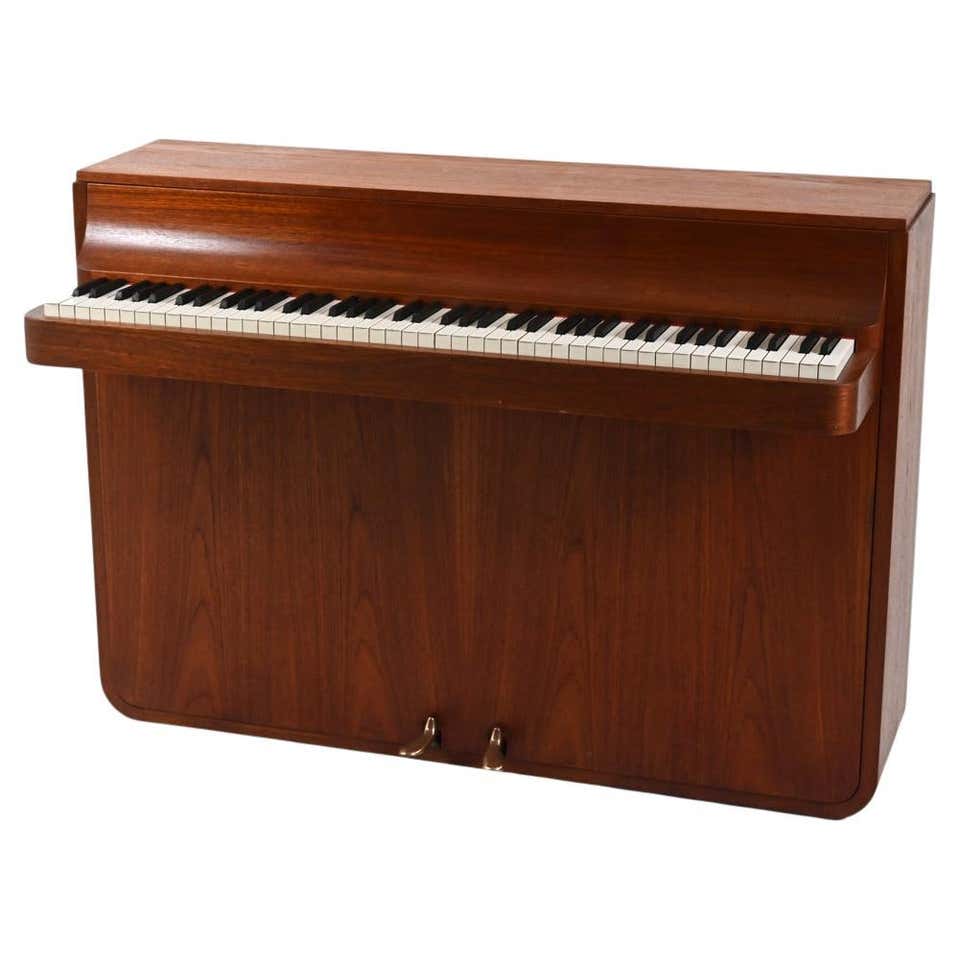 Danish Teak Piano by Andreas Christensen at 1stDibs | andreas ...