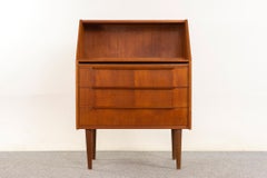 Danish Mid Century Teak Secretaire / Secretary Desk