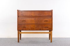 Danish Mid Century Teak Secretary Desk