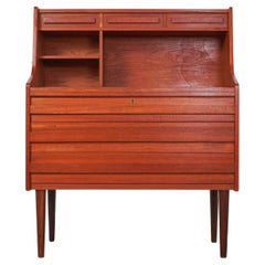 Dänischer Mid Century Sekretär aus Teakholz