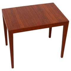 Danish Mid-Century Teak Side Table, 1960s.