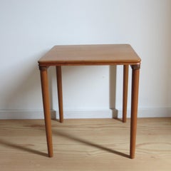 Danish Mid Century Teak Side Table designed by H W Klein for Bramin Denmark
