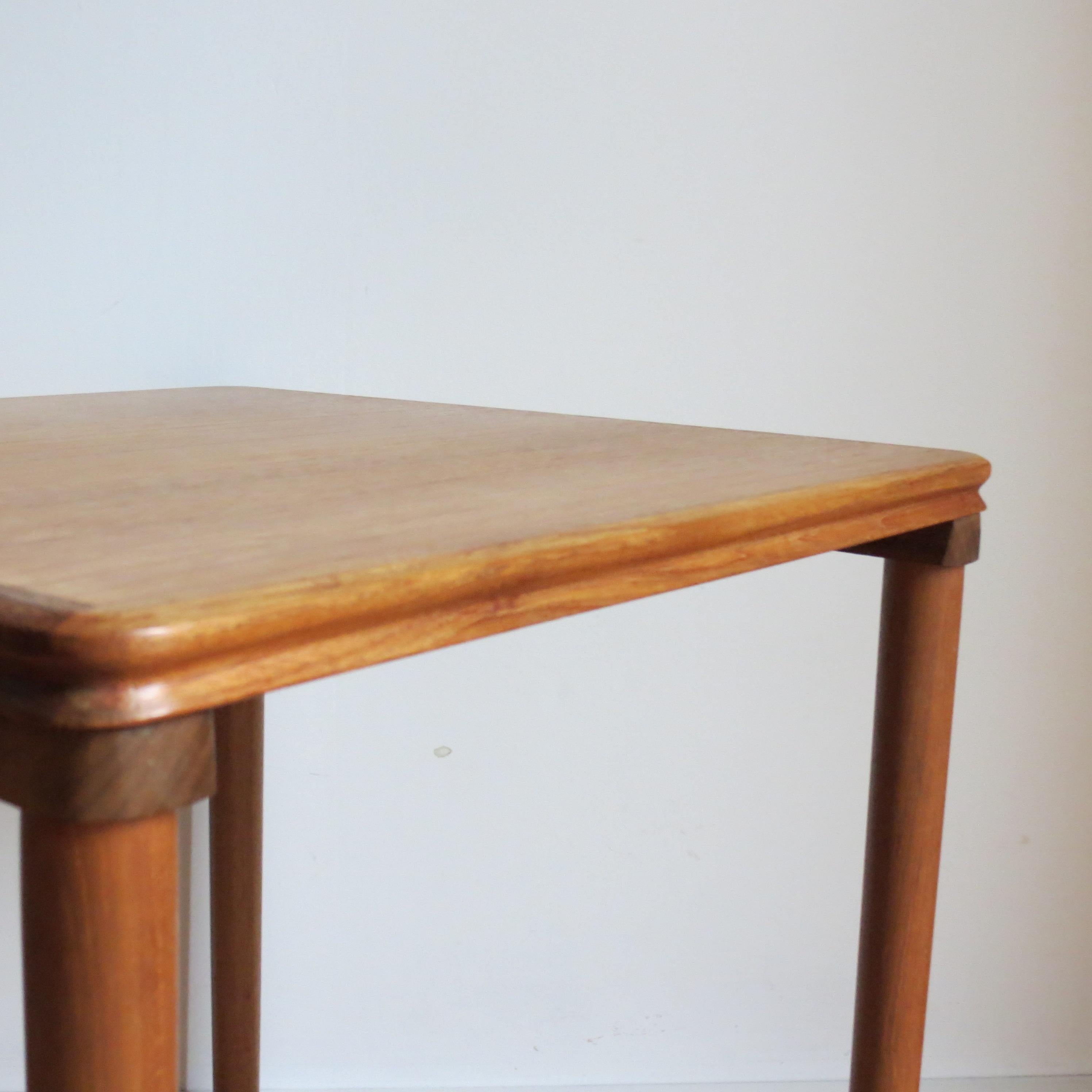 Danish Mid Century Teak Side Table designed by H W Klein for Bramin Denmark For Sale 1