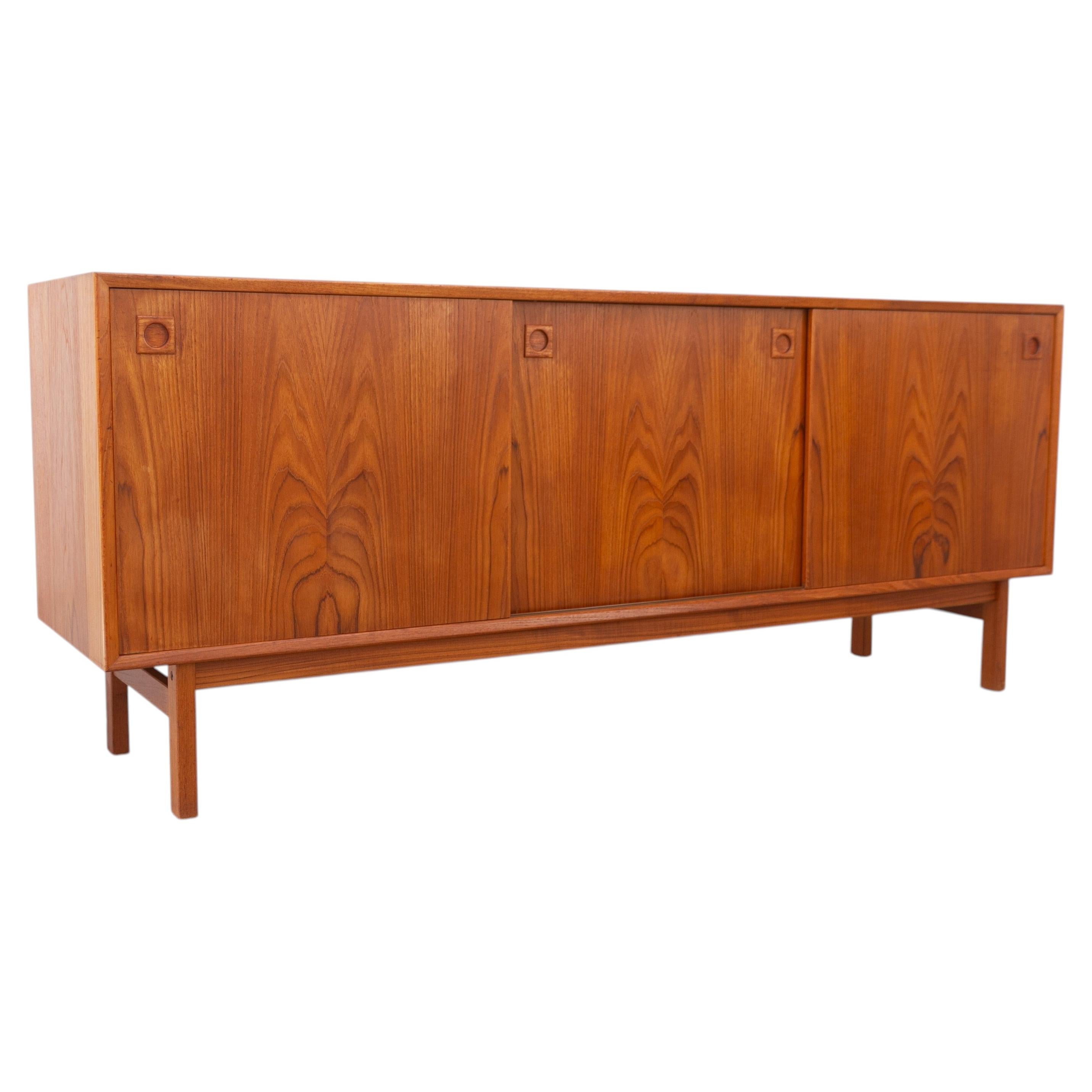 Danish Mid-Century Teak Sideboard by Skovby, 1960s. For Sale