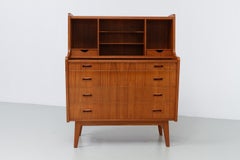 Danish Mid-Century Teak Vanity Dresser by Simonsen, 1960s.
