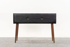 Danish Mid-Century Teak & Vinyl Planter