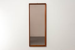 Danish Mid-Century Teak Wall Mirror