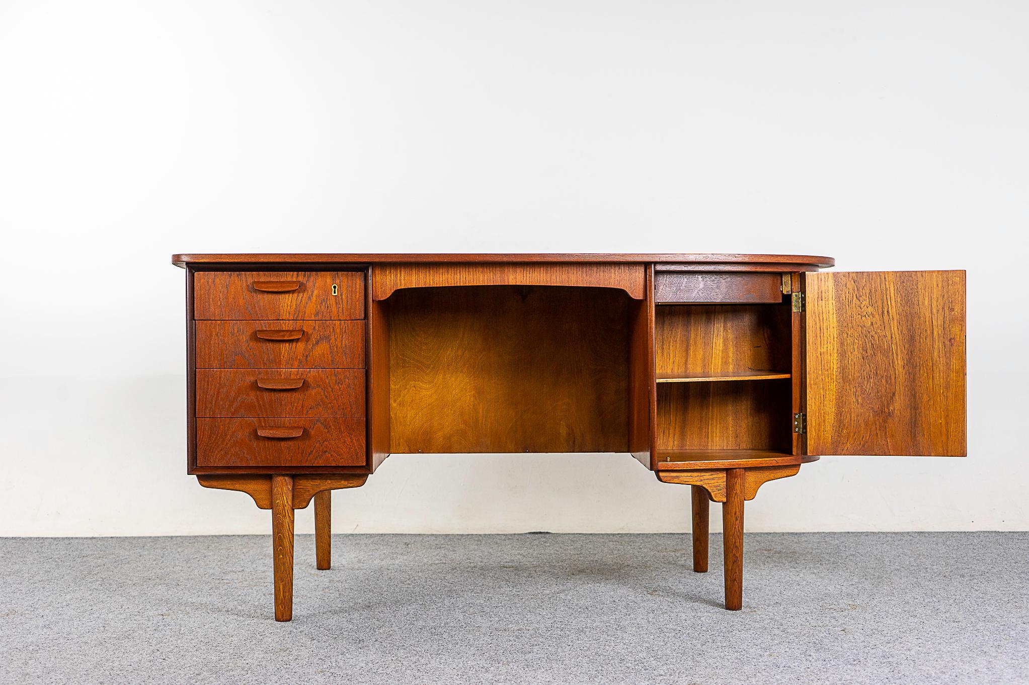 Mid-20th Century Danish Midcentury Teak Writing Desk