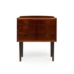 Danish Mid-Century Three-Drawer Rosewood Chest 1960s