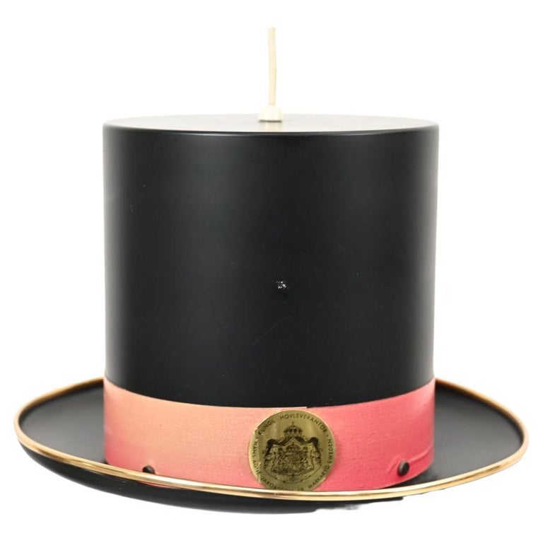 Danish Mid-Century "Top Hat" Pendant Light Hans-Agne Jakobsson Markaryd, Sweden For Sale