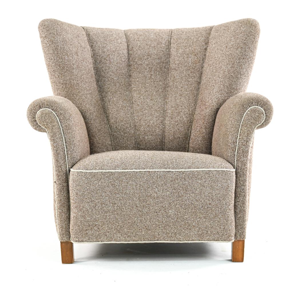 Danish Mid-Century Viggo Boesen Style Easy Chair 1