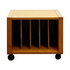 Danish Mid-Century Vinyl Case or Storage Cabinet