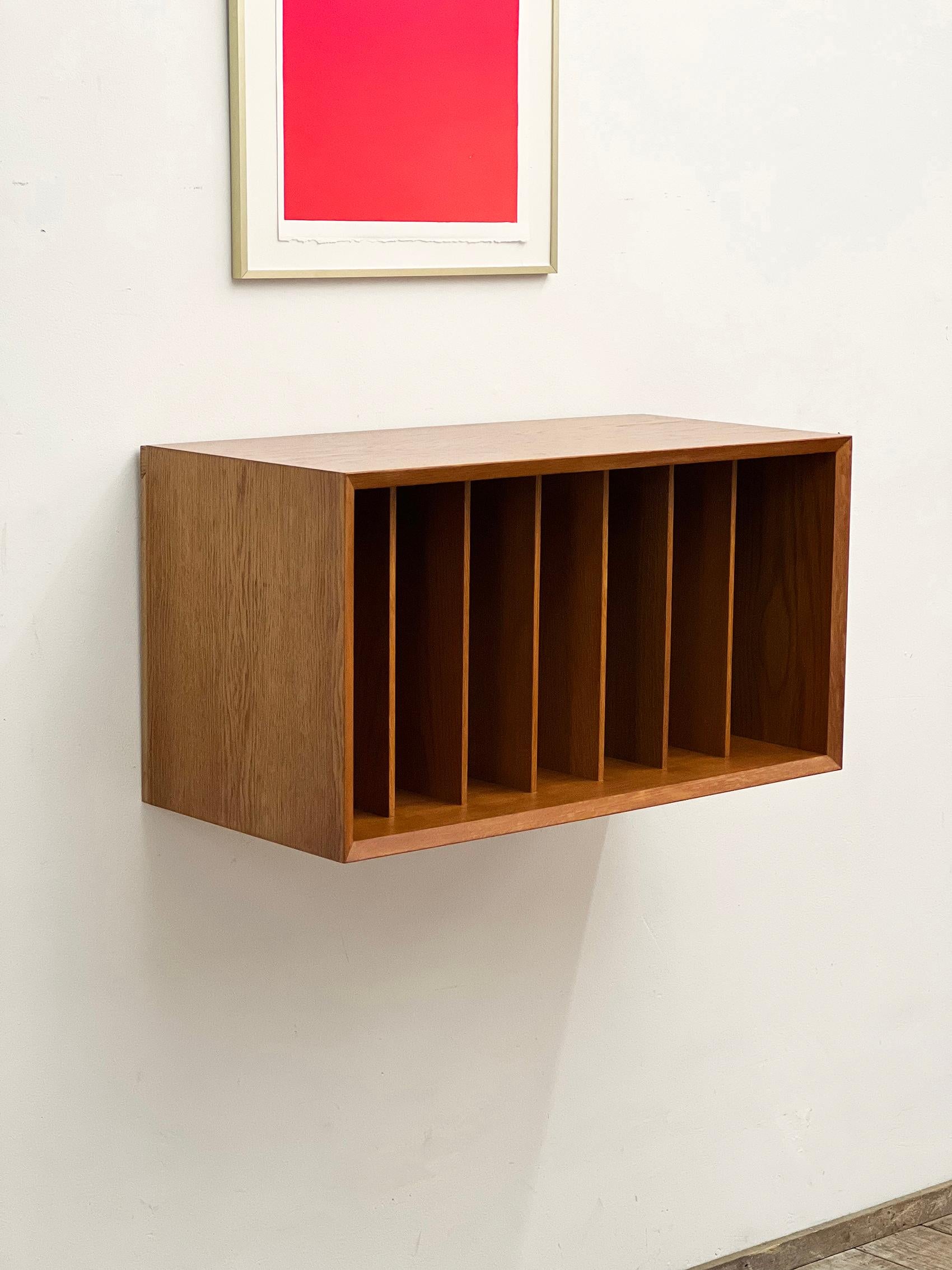 oak wood storage cabinet
