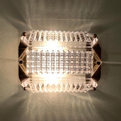 Danish Midcentury Wall Trapezoid Sconces by Lyfa