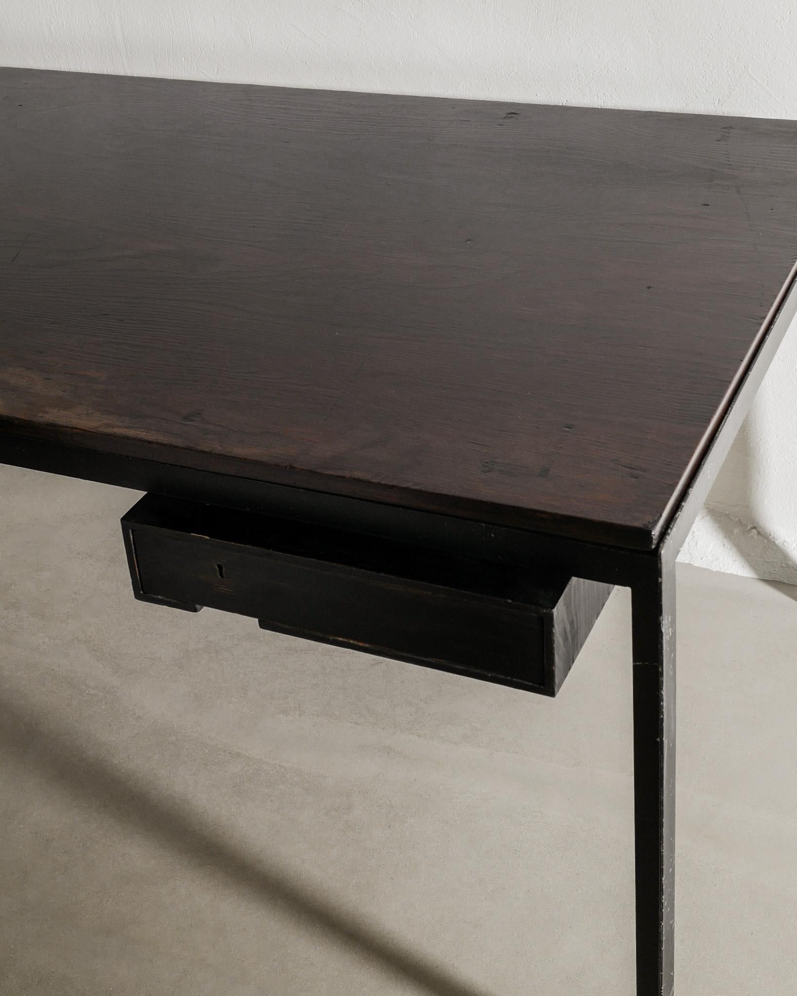 Escritorio PK52 danés de madera de mediados de siglo de Poul Kjaerholm para Rud Rasmussen, años 50 Danés en venta