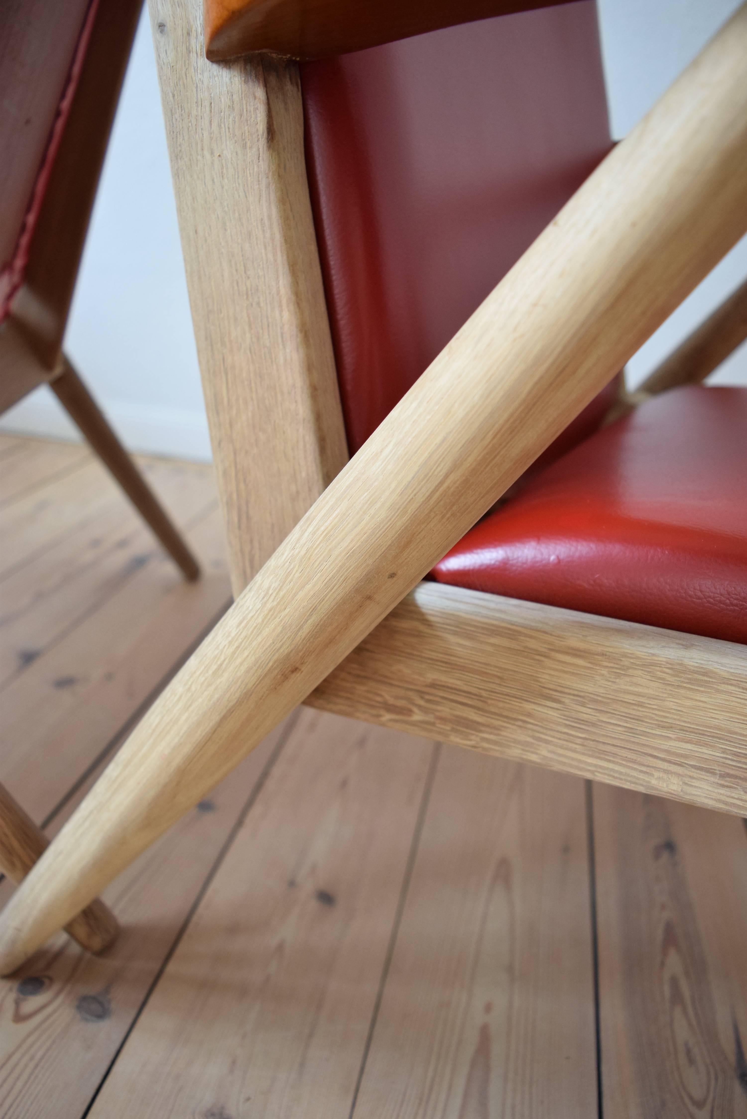 Mid-Century Modern Danish Midcentury Arne Wahl Iversen Nr.14 Lounge Chair, 1955