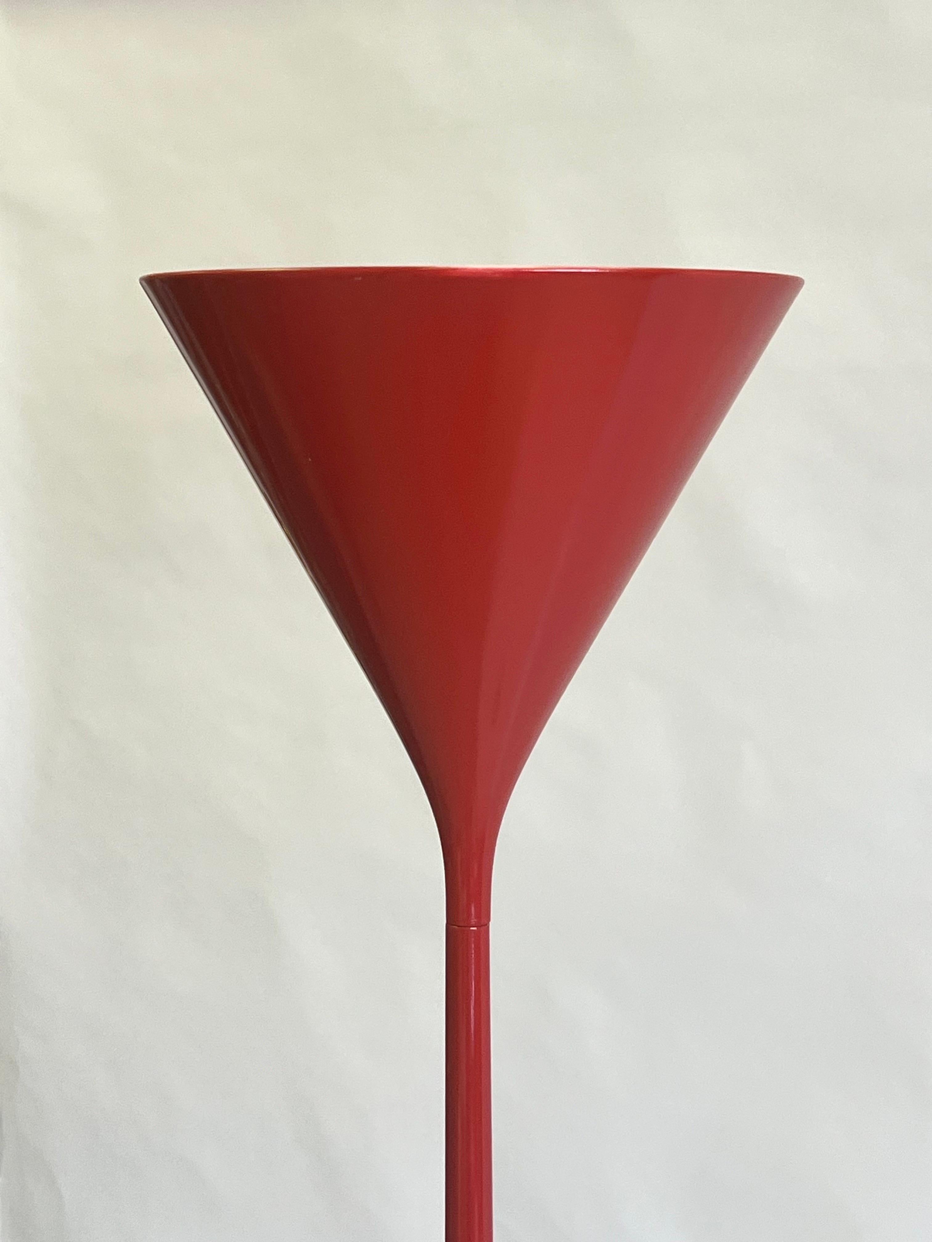 Mid-Century moderno Lampada da terra danese in stile Midcentury / Art Déco Luminator Attr. a Fog and Morup in vendita