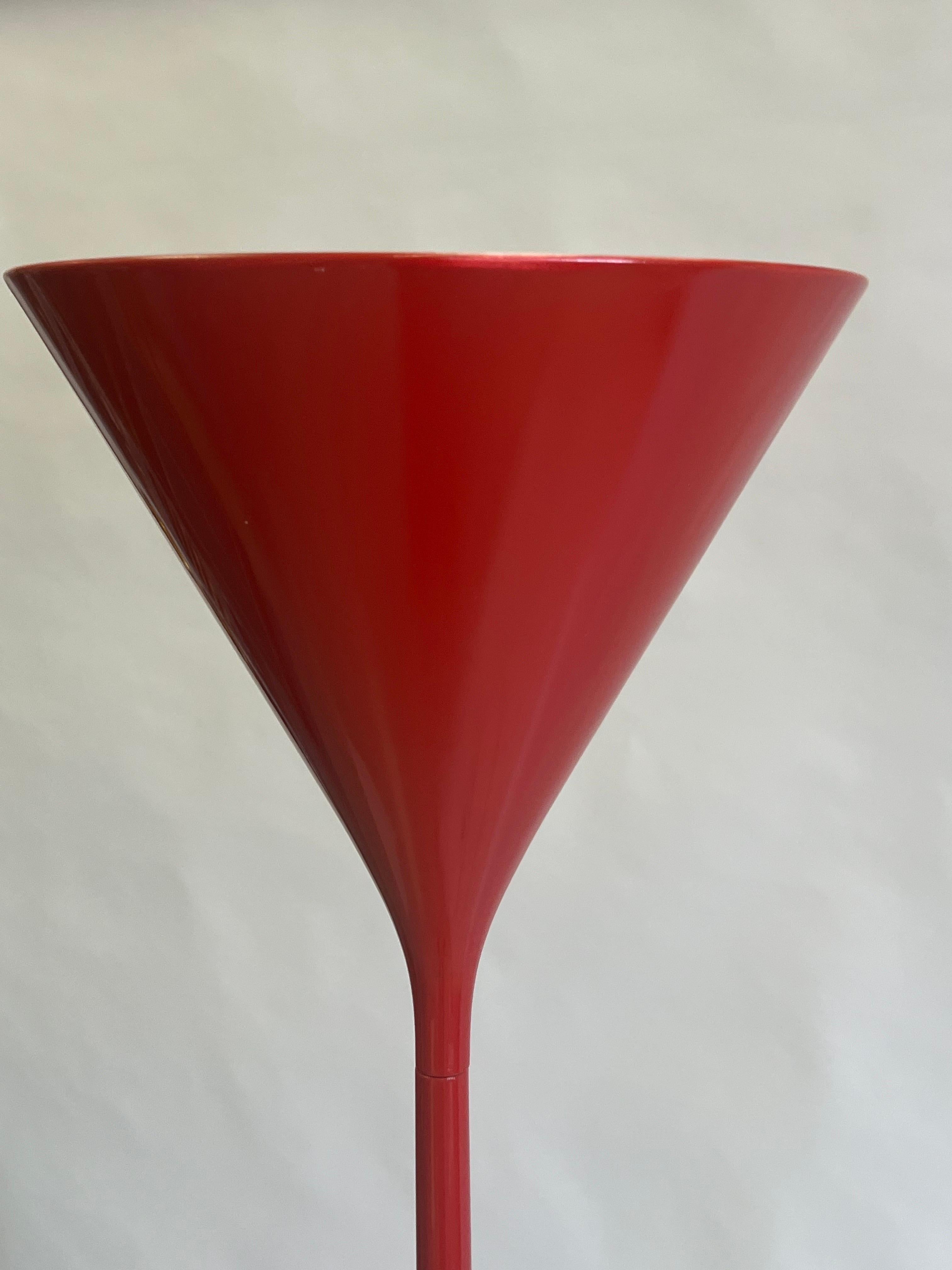 Danese Lampada da terra danese in stile Midcentury / Art Déco Luminator Attr. a Fog and Morup in vendita