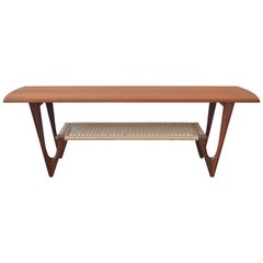 Danish Midcentury Atomic Coffee Table by Erik Kierkegaard, 1953