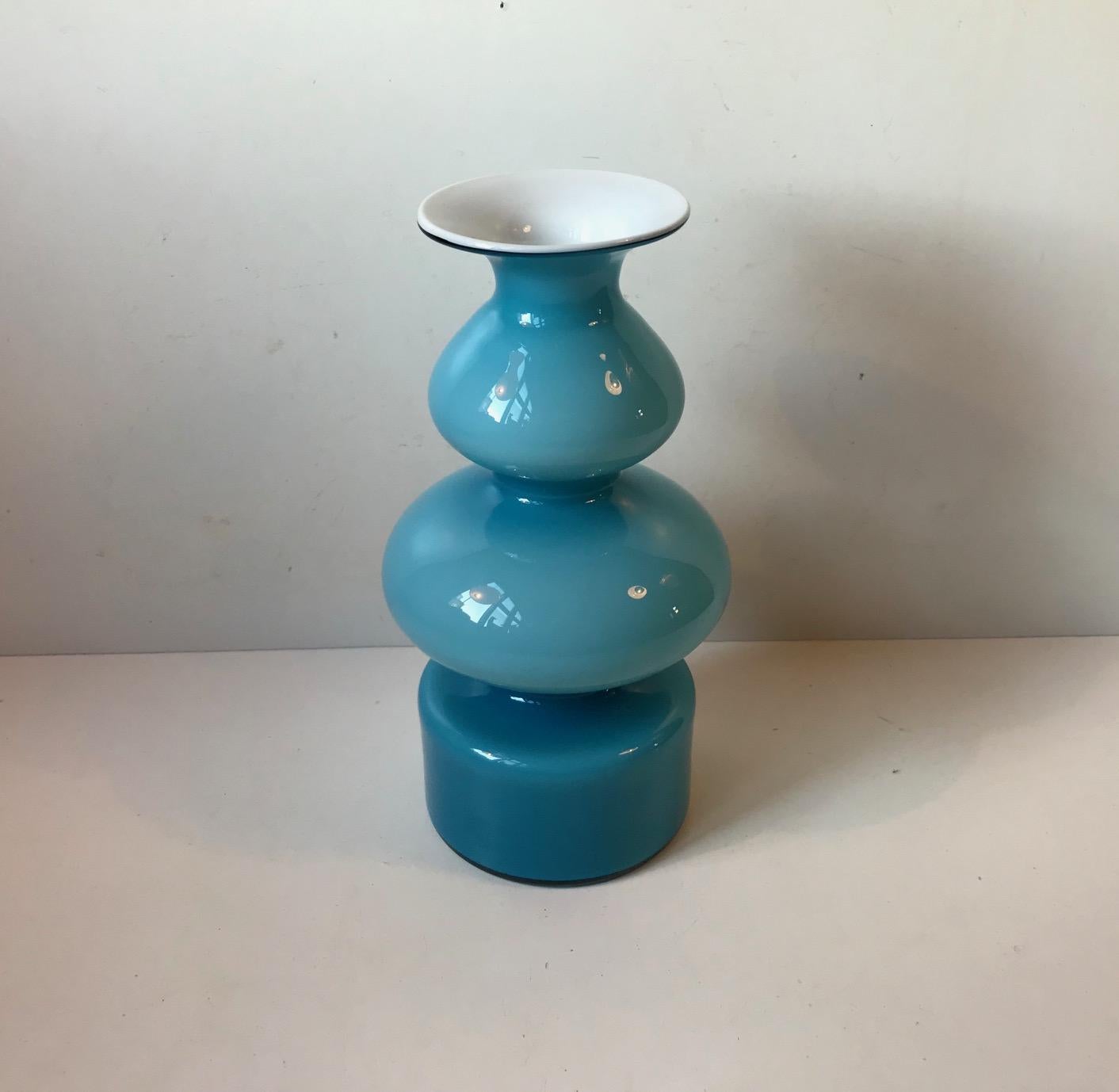 baby blue vase