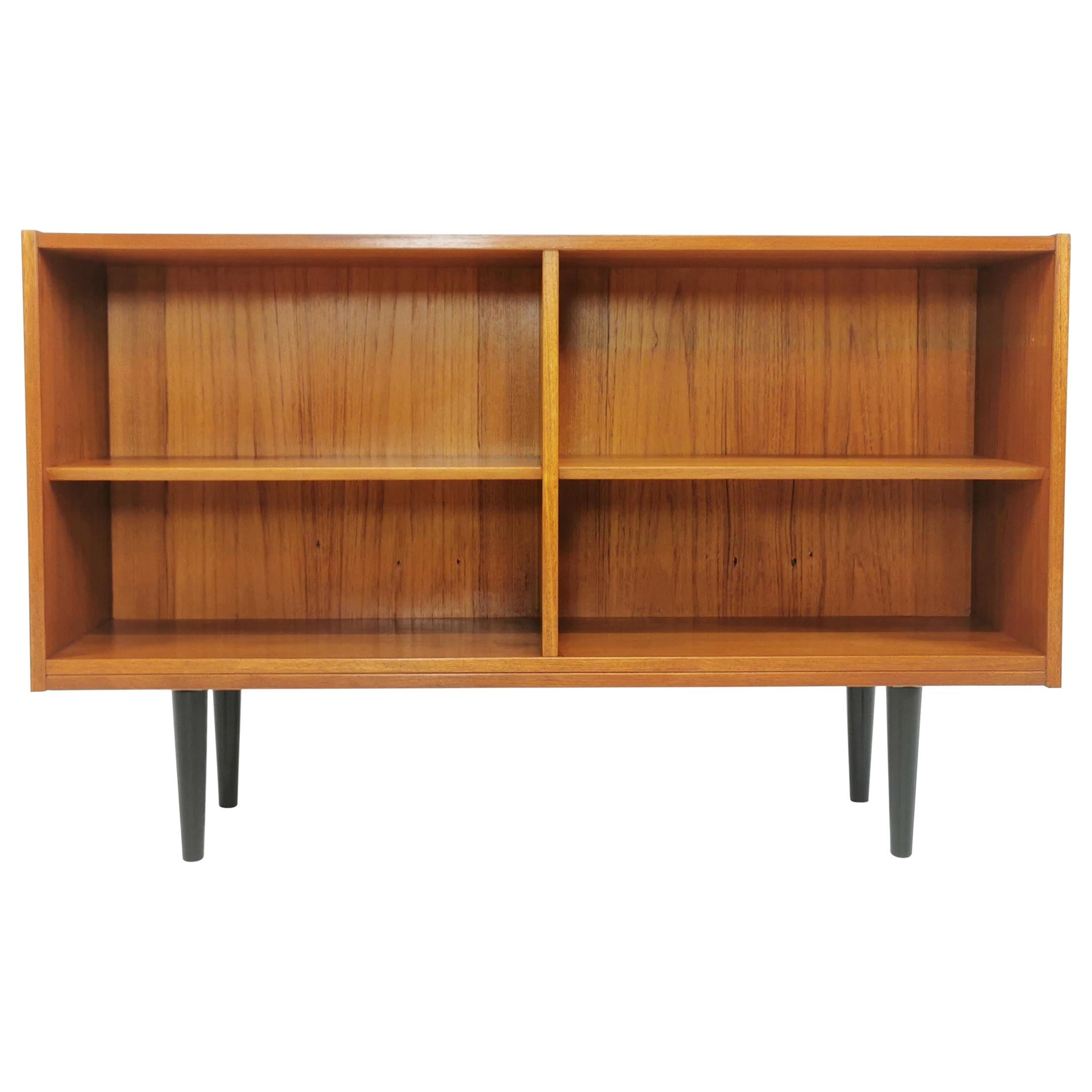 Danish Midcentury Bookcase Cabinet Vintage Unit, 1960s-1970s
