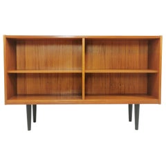 Danish Midcentury Bookcase Cabinet Vintage Unit, 1960s-1970s