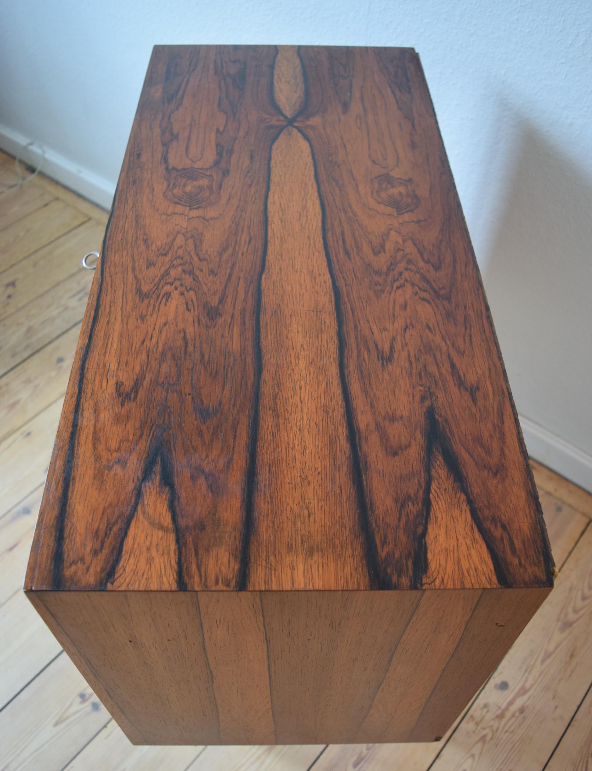 Danish Midcentury Cado Rosewood Bar Cabinet by Poul Cadovius, 1965 6