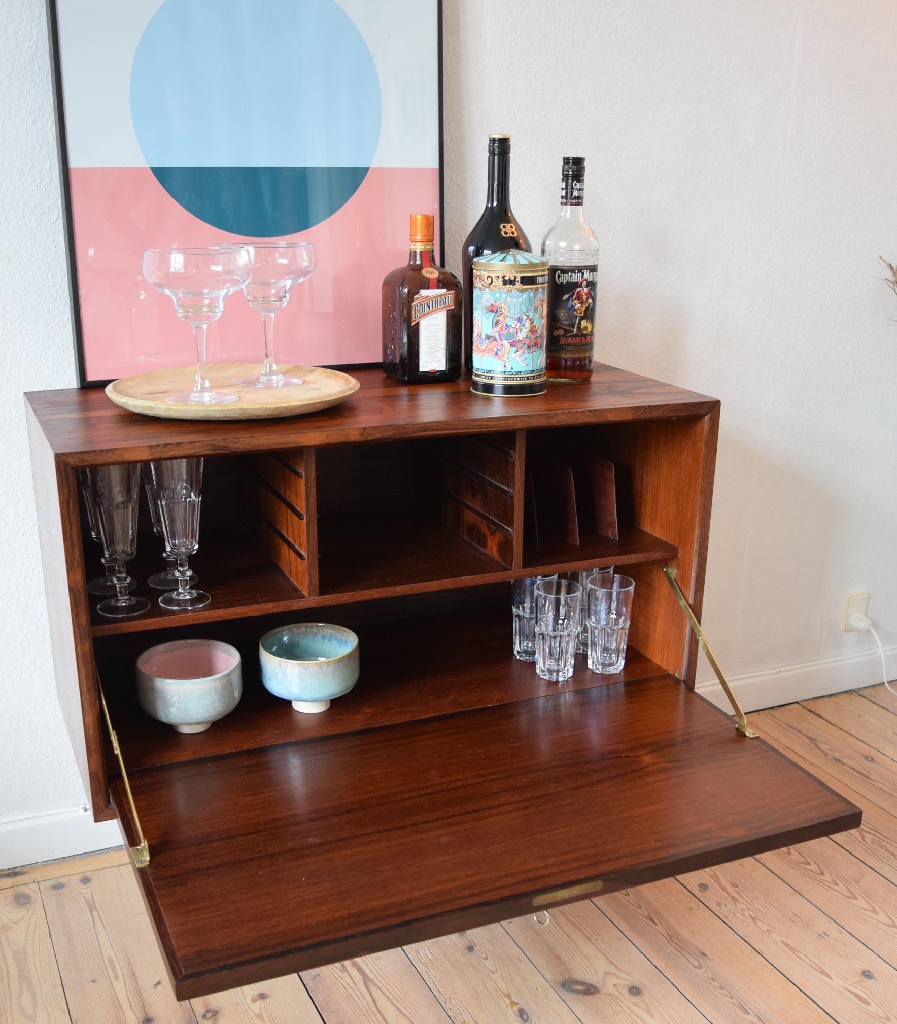 Mid-Century Modern Danish Midcentury Cado Rosewood Bar Cabinet by Poul Cadovius, 1965