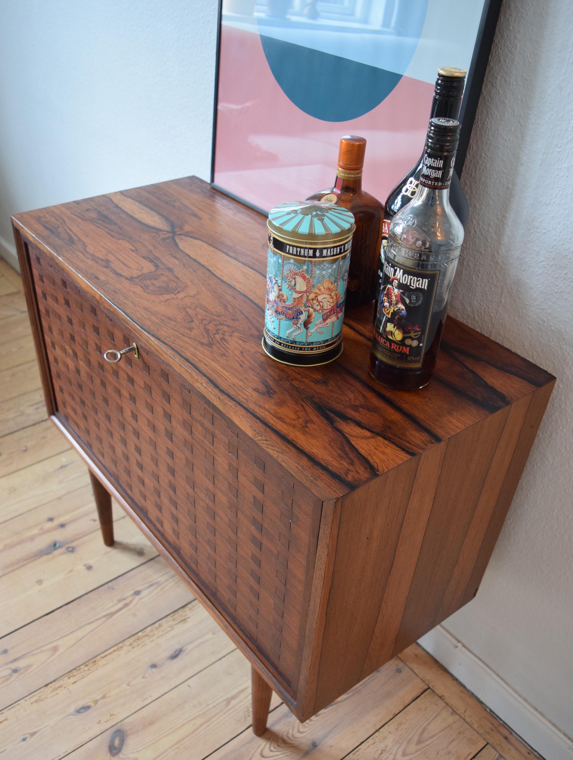 Mid-20th Century Danish Midcentury Cado Rosewood Bar Cabinet by Poul Cadovius, 1965