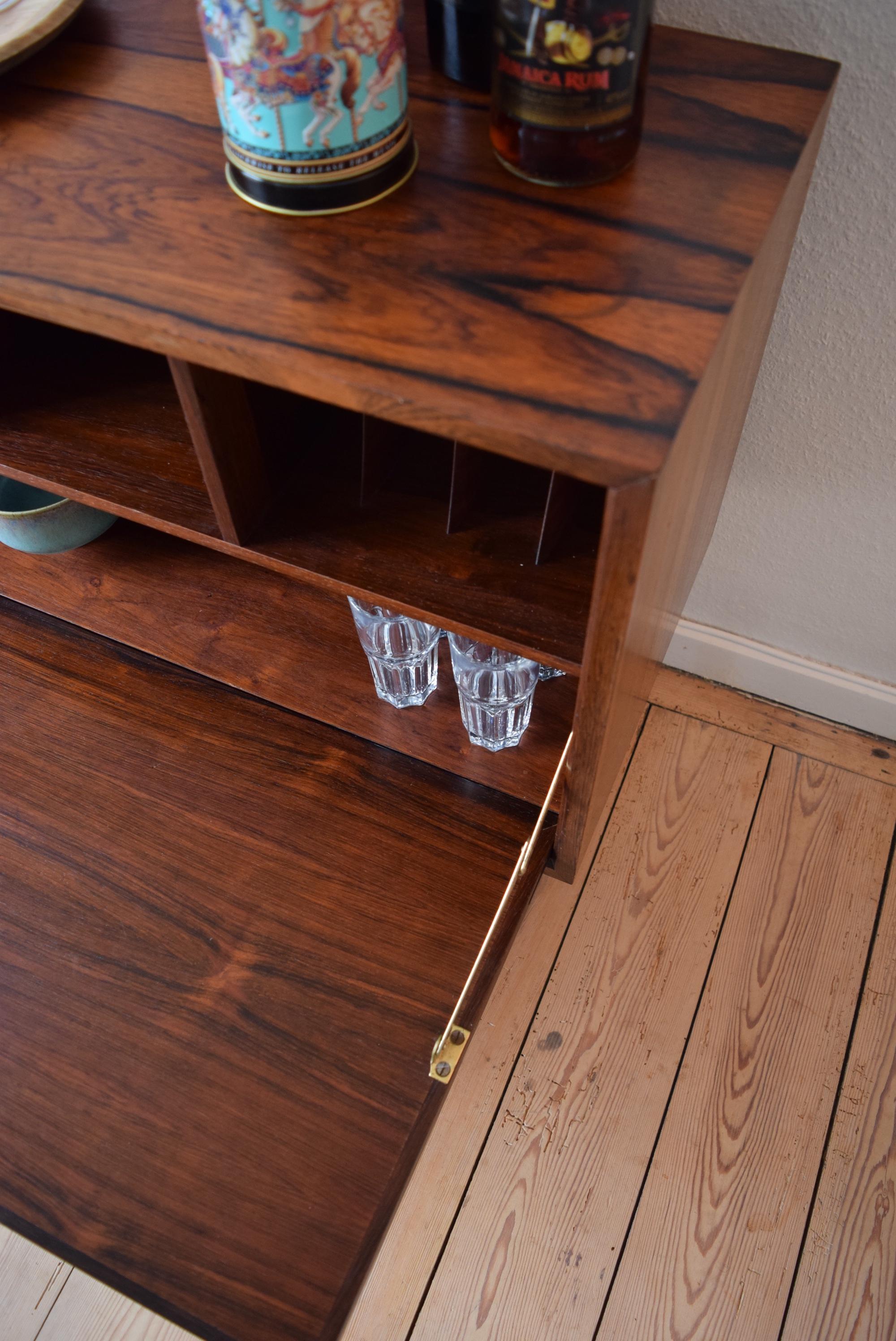 Danish Midcentury Cado Rosewood Bar Cabinet by Poul Cadovius, 1965 3