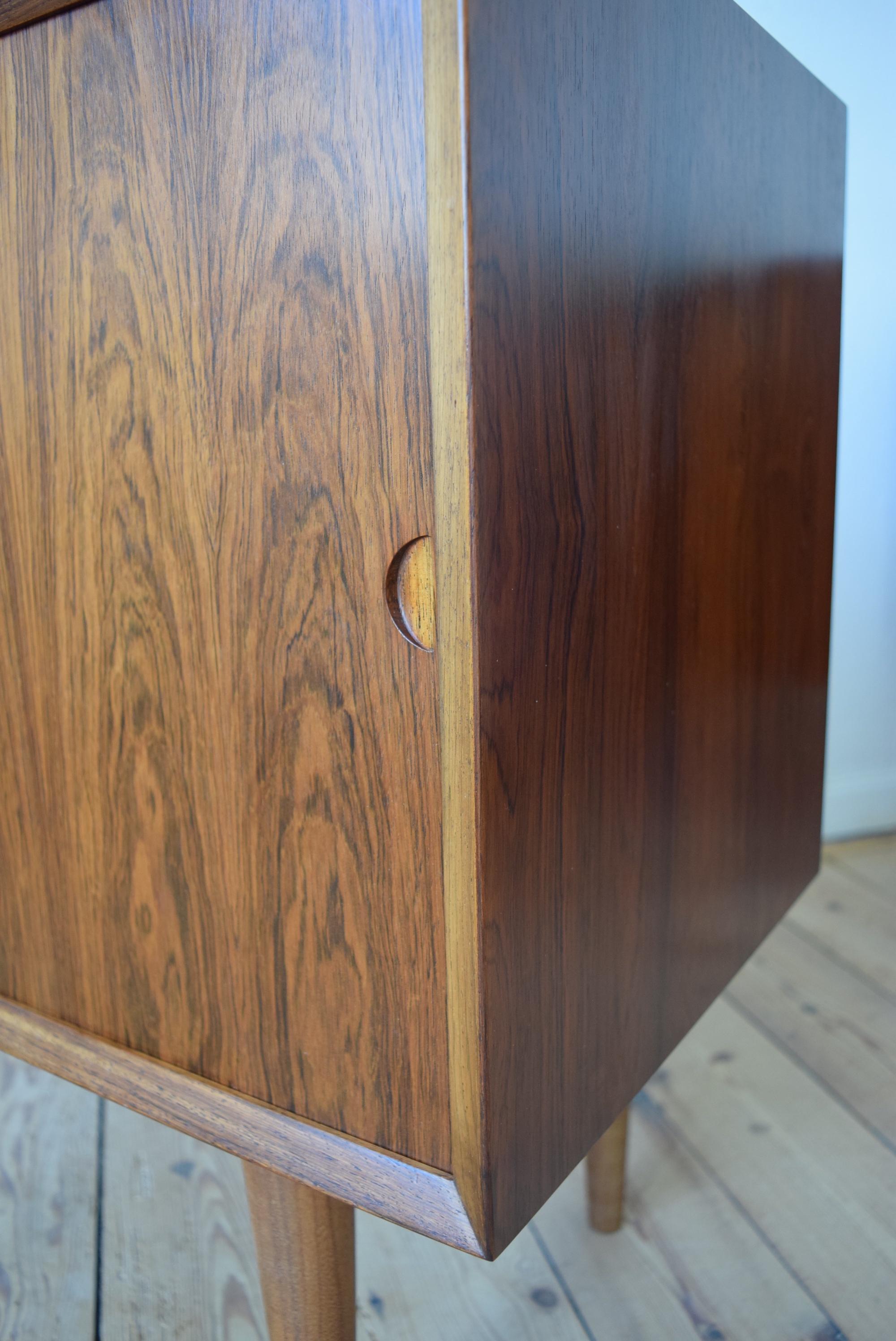Danish Midcentury Cado Rosewood Bar/LP Record Cabinet by Poul Cadovius, 1965 1