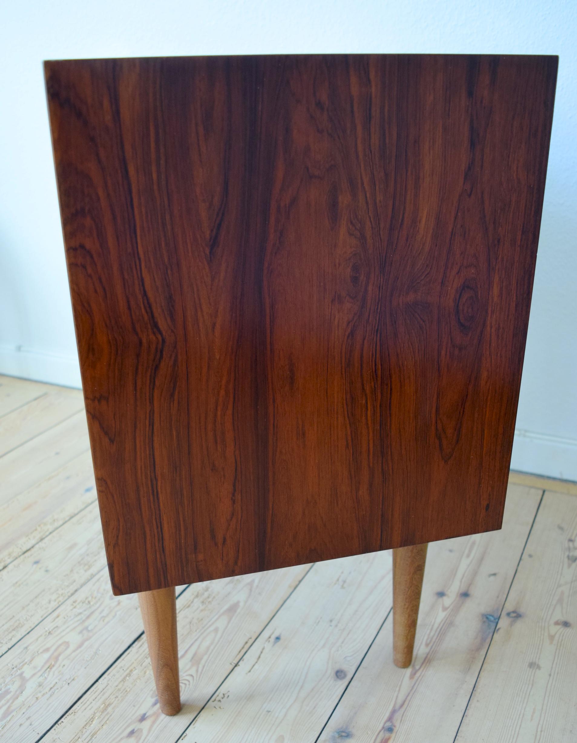 Danish Midcentury Cado Rosewood Bar/LP Record Cabinet by Poul Cadovius, 1965 2