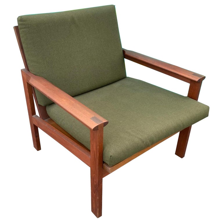 Danish Midcentury 'Capella' Lounge Chair by Illum Wikkelso at 1stDibs