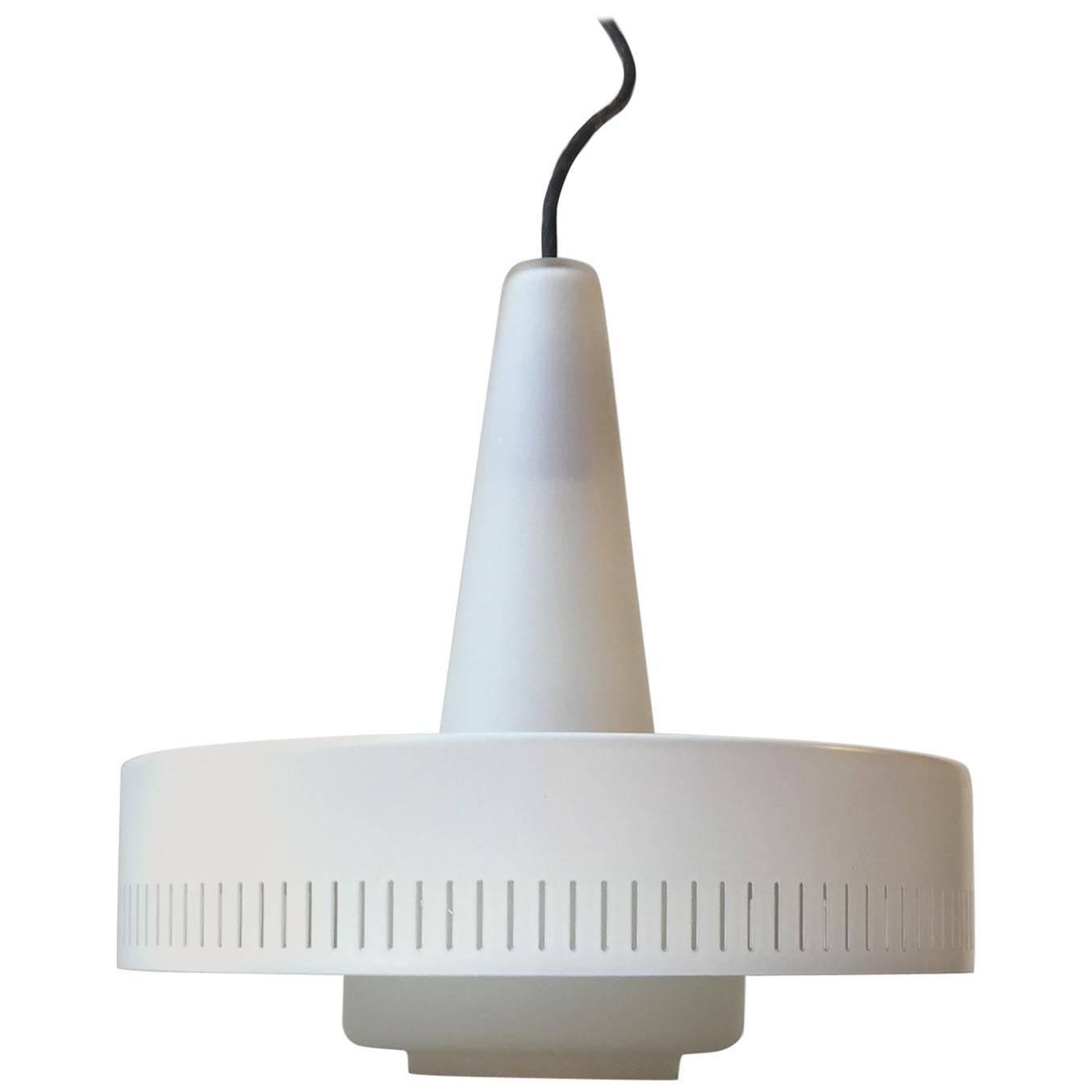 Danish Midcentury Ceiling Light by Bent Karlby for Lyfa, 1950s For Sale