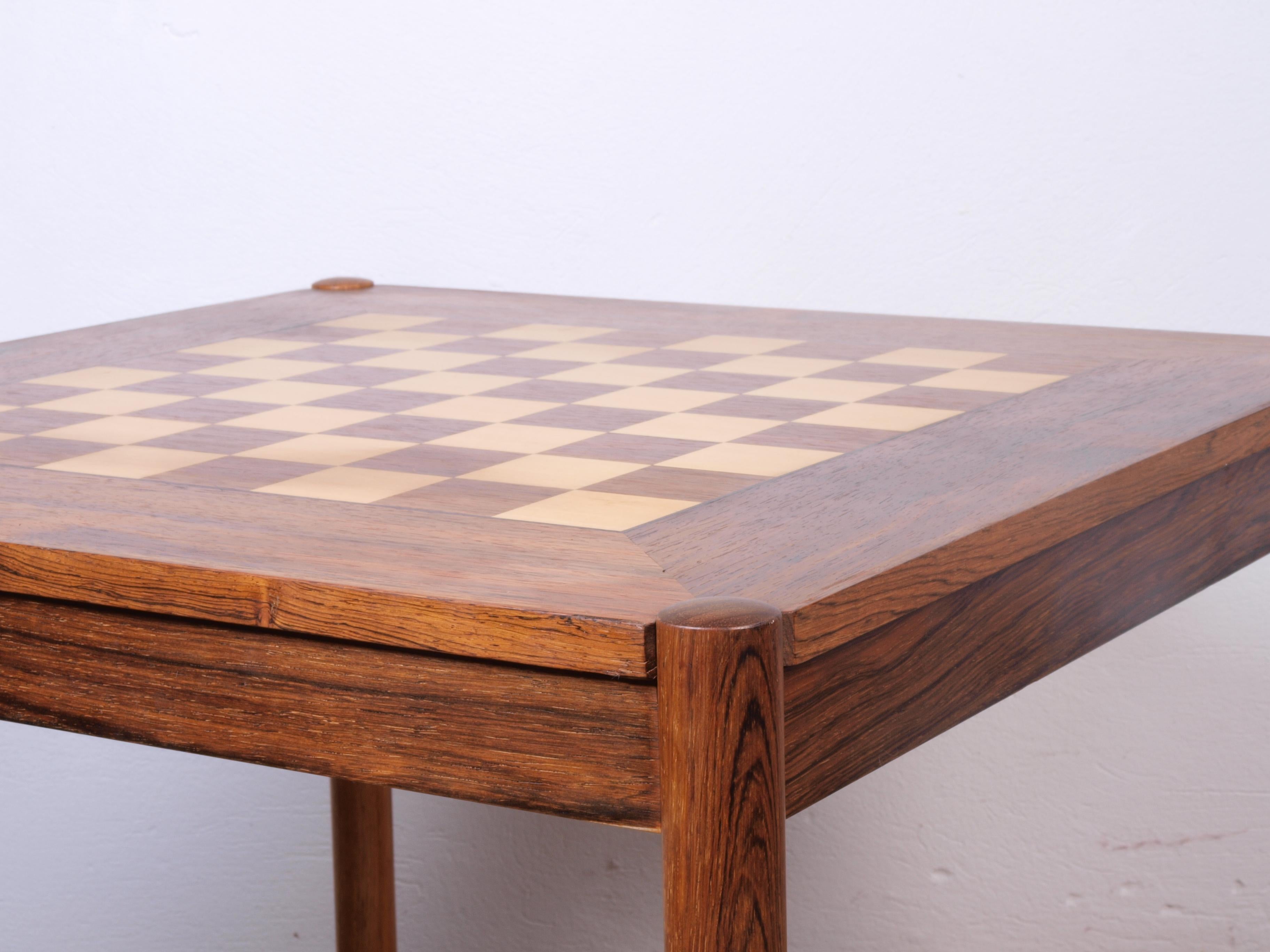 Danish Midcentury Chess Table By Georg Petersens Møbelfabrik 1