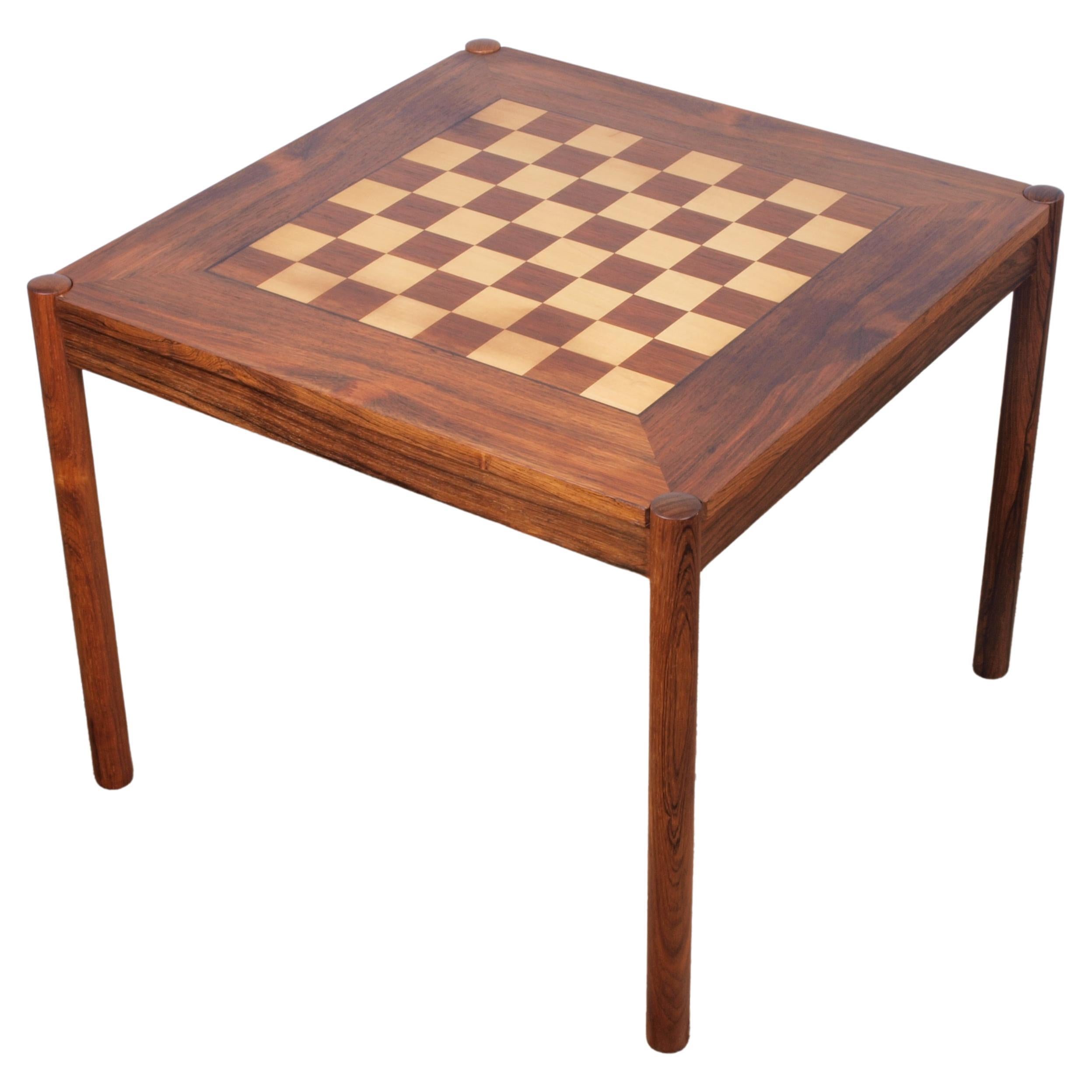 Danish Midcentury Chess Table By Georg Petersens Møbelfabrik