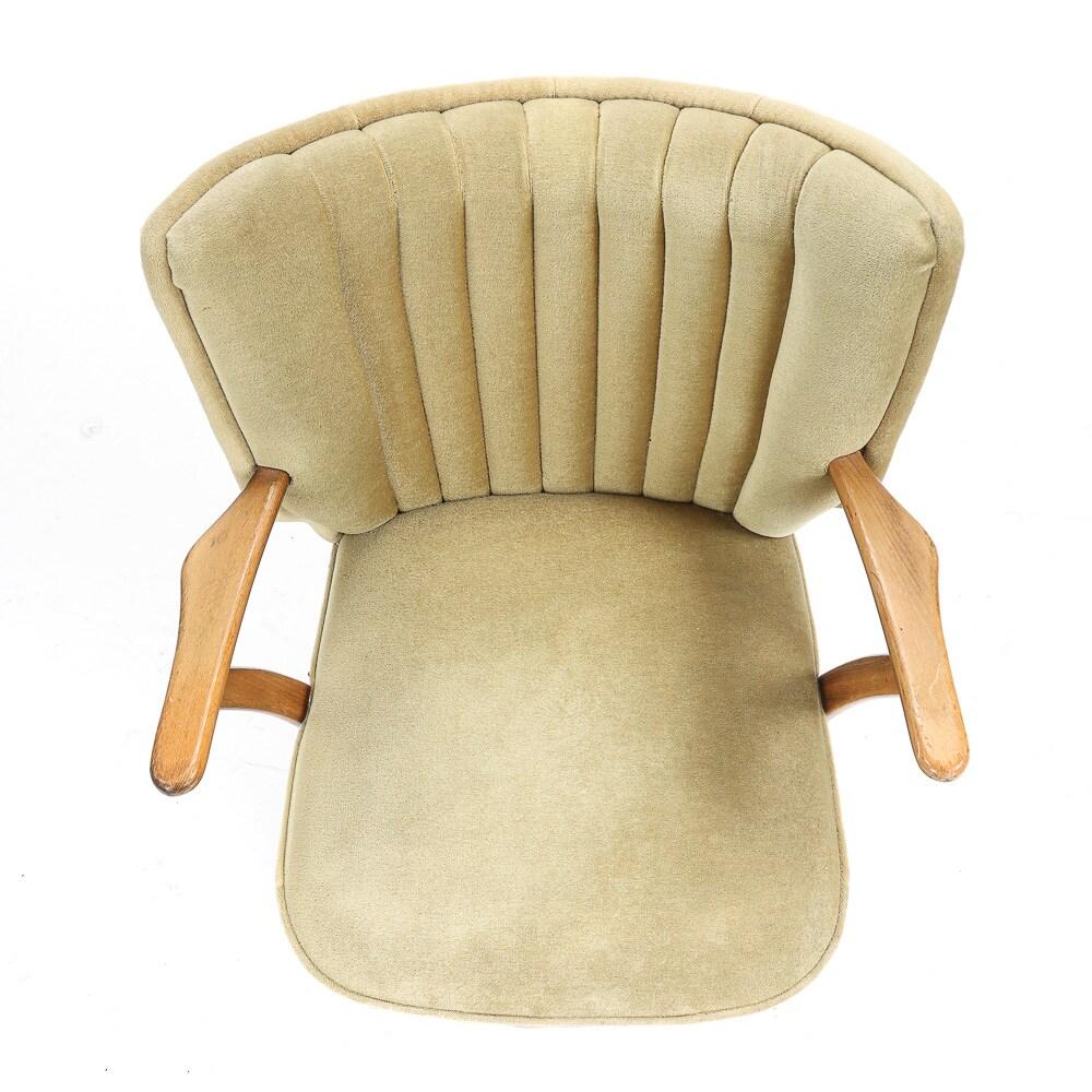 Mid-20th Century Danish Midcentury Cocktail Lounge Chair, 1950's For Sale