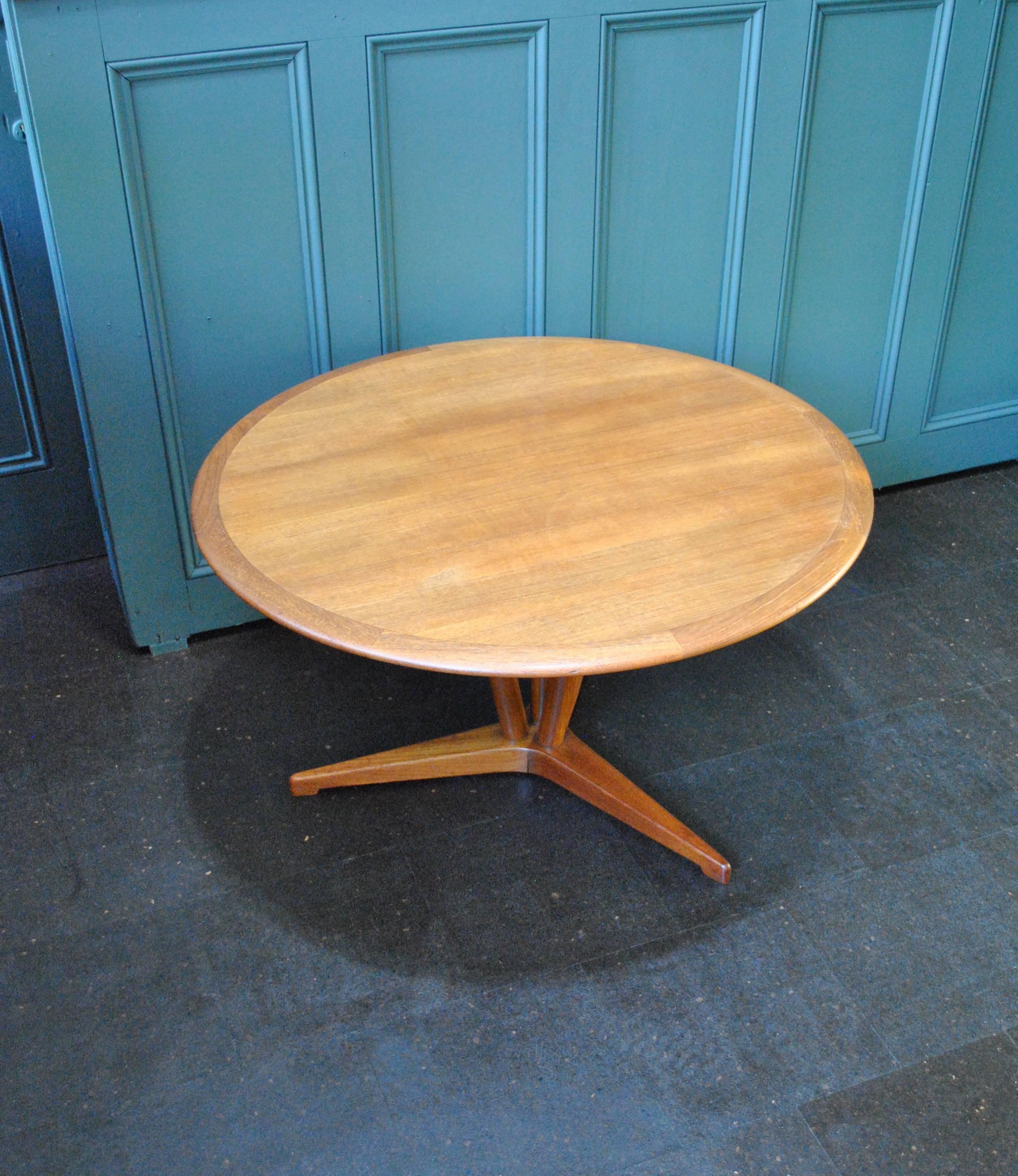 Mid-Century Modern Danish Midcentury Coffee Table, Highly Unusual Piece, Teak