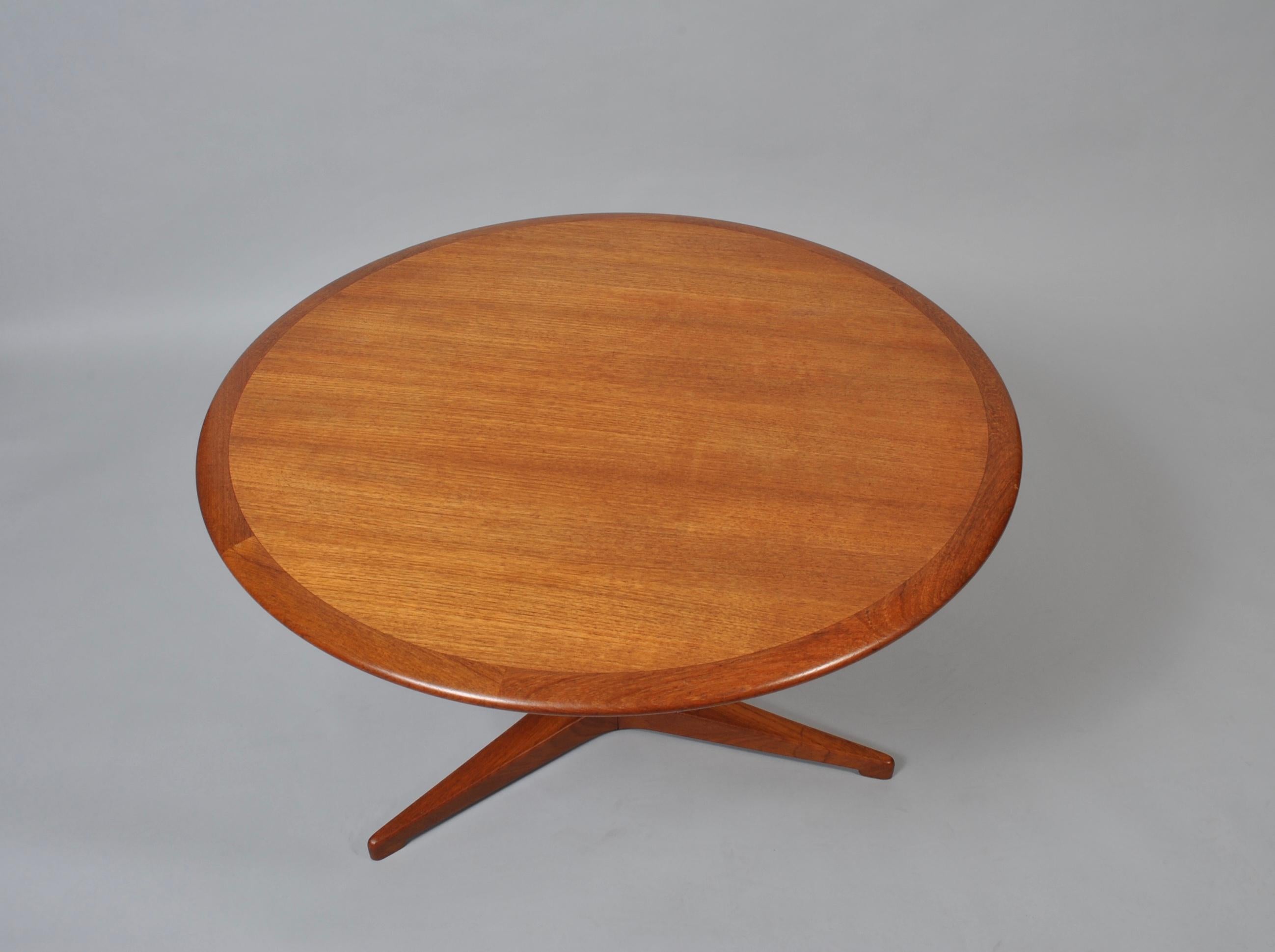 Danish Midcentury Coffee Table, Teak 2