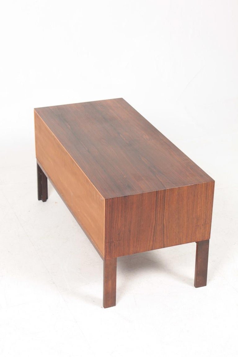 Danish Midcentury Commode in Rosewood by Kai Kristiansen, 1960s For Sale 2