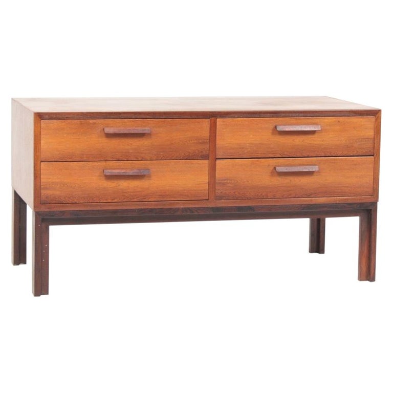 Danish Midcentury Commode in Rosewood by Kai Kristiansen, 1960s For Sale